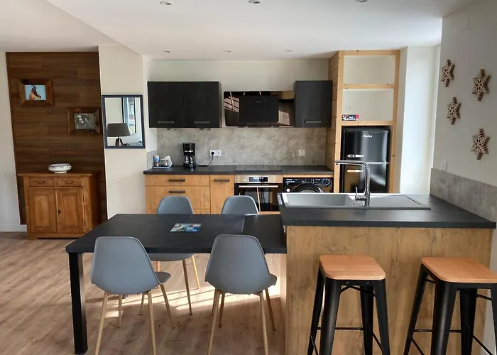 Les 4 Flocons A 100m Et Du Centre , Wifi, Parking, Sauna Gérardmer