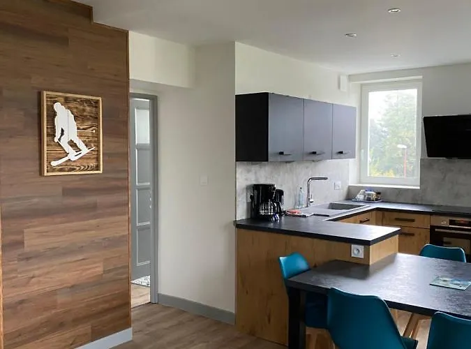 Appartement Les 4 Flocons A 100m Et Du Centre , Wifi, Parking, Sauna Gérardmer